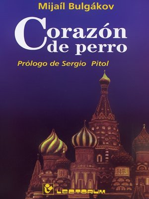 cover image of Corazon de perro. Prologo de Sergio Pitol